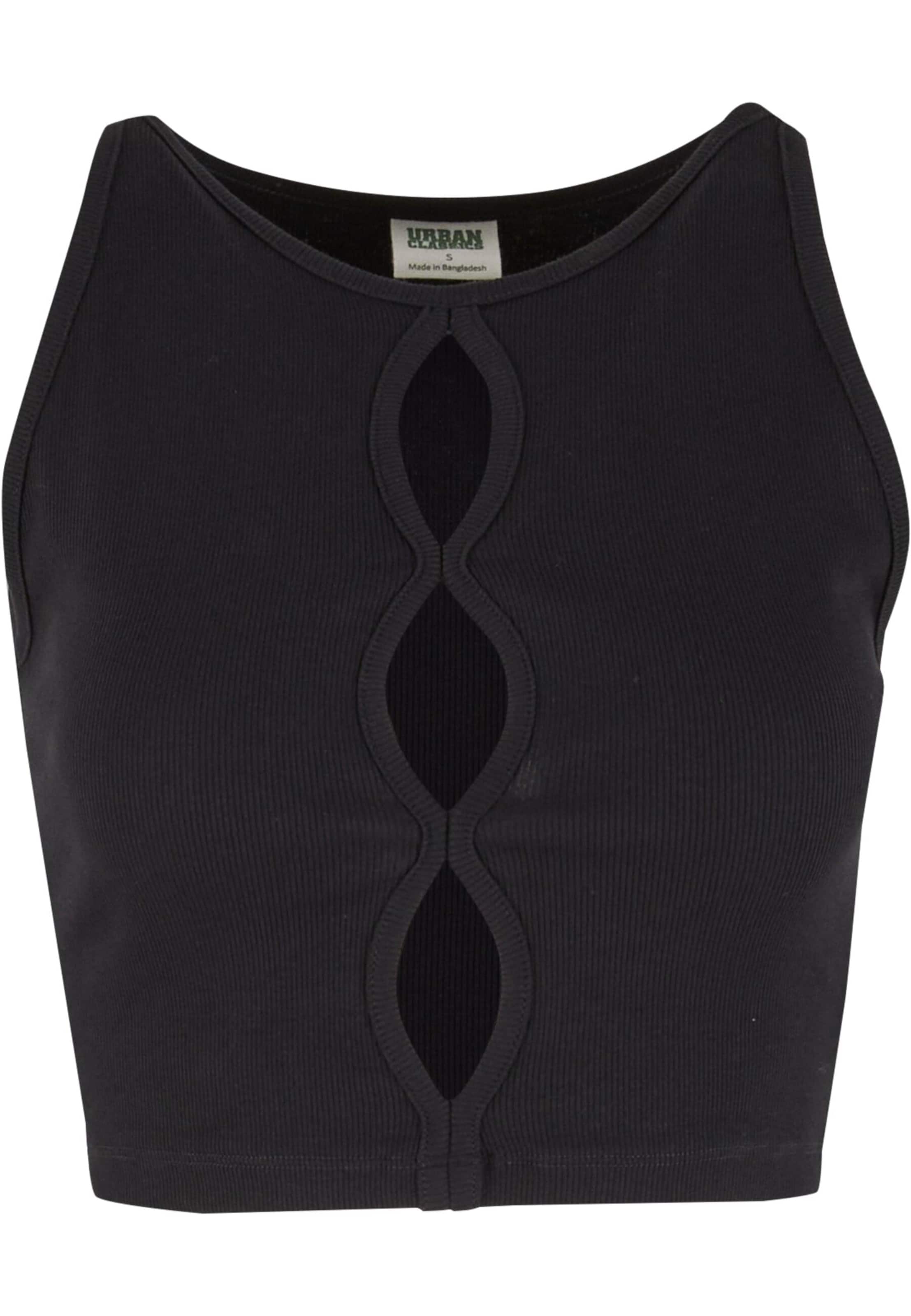 Urban Classics Top in Zwart: voorkant