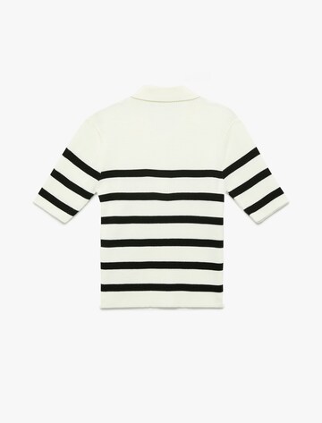 Koton Pullover in Weiß