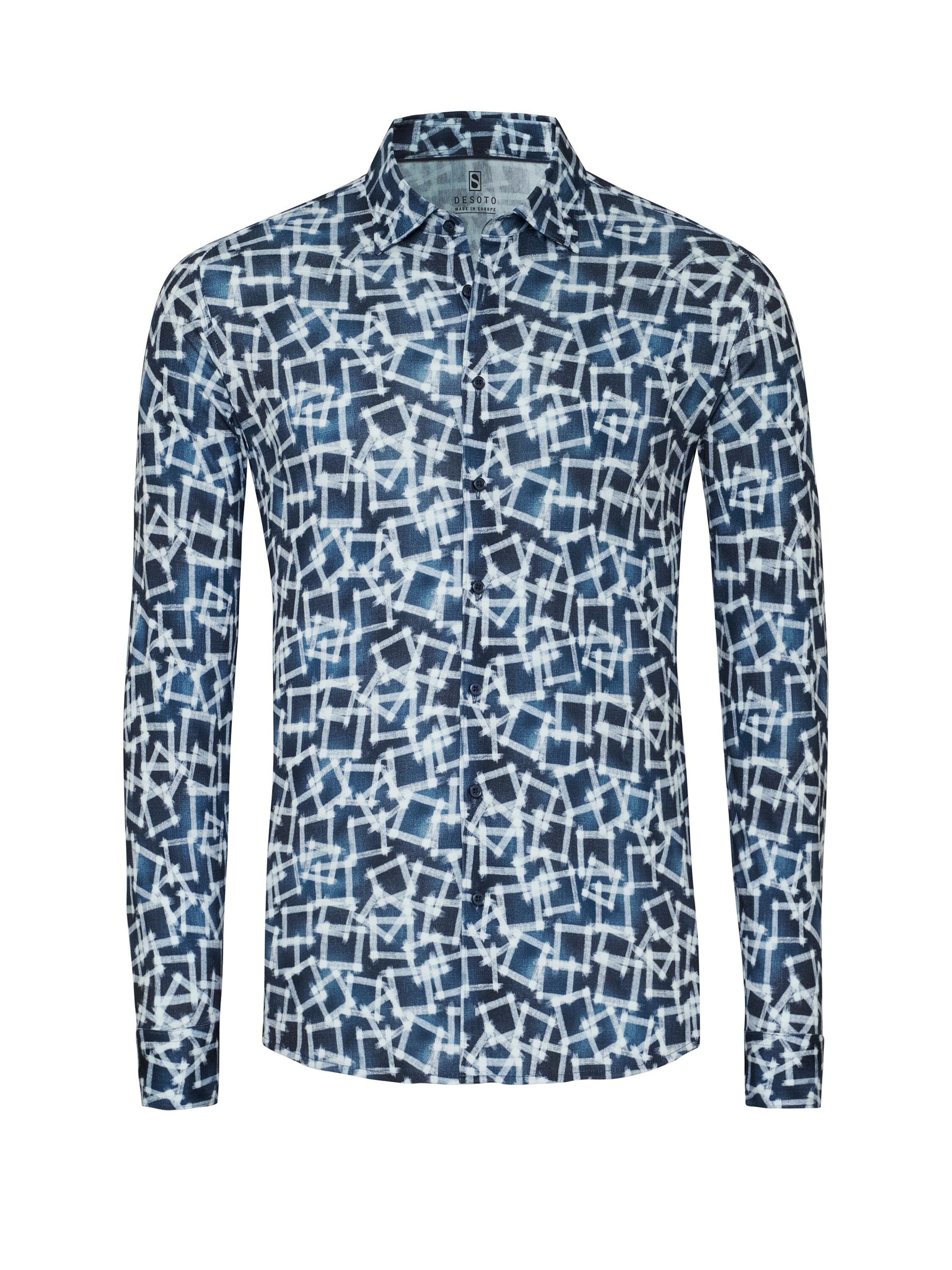 Chemise DESOTO en mélange de couleurs : devant