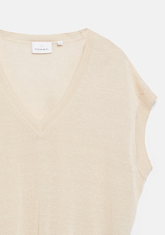 Pull-over COMMA en beige