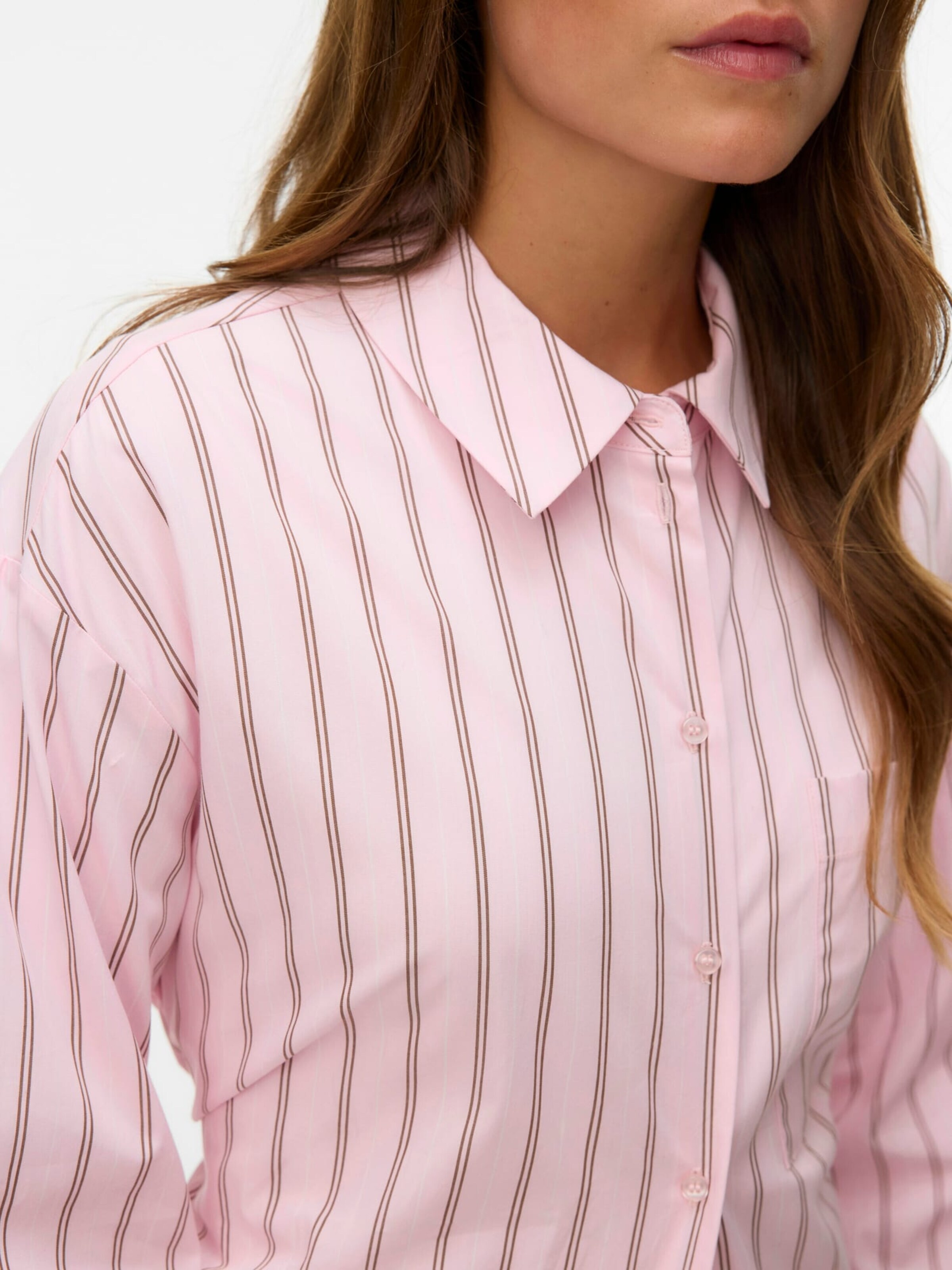 VERO MODA Blouse 'Gina' in Roze
