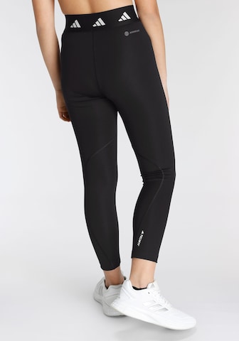 ADIDAS SPORTSWEAR Skinny Workout Pants 'Aeroready Techfit' in Black