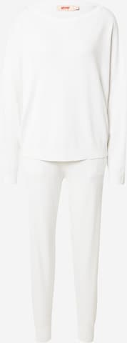 Completo pantalone di Misspap in bianco: frontale