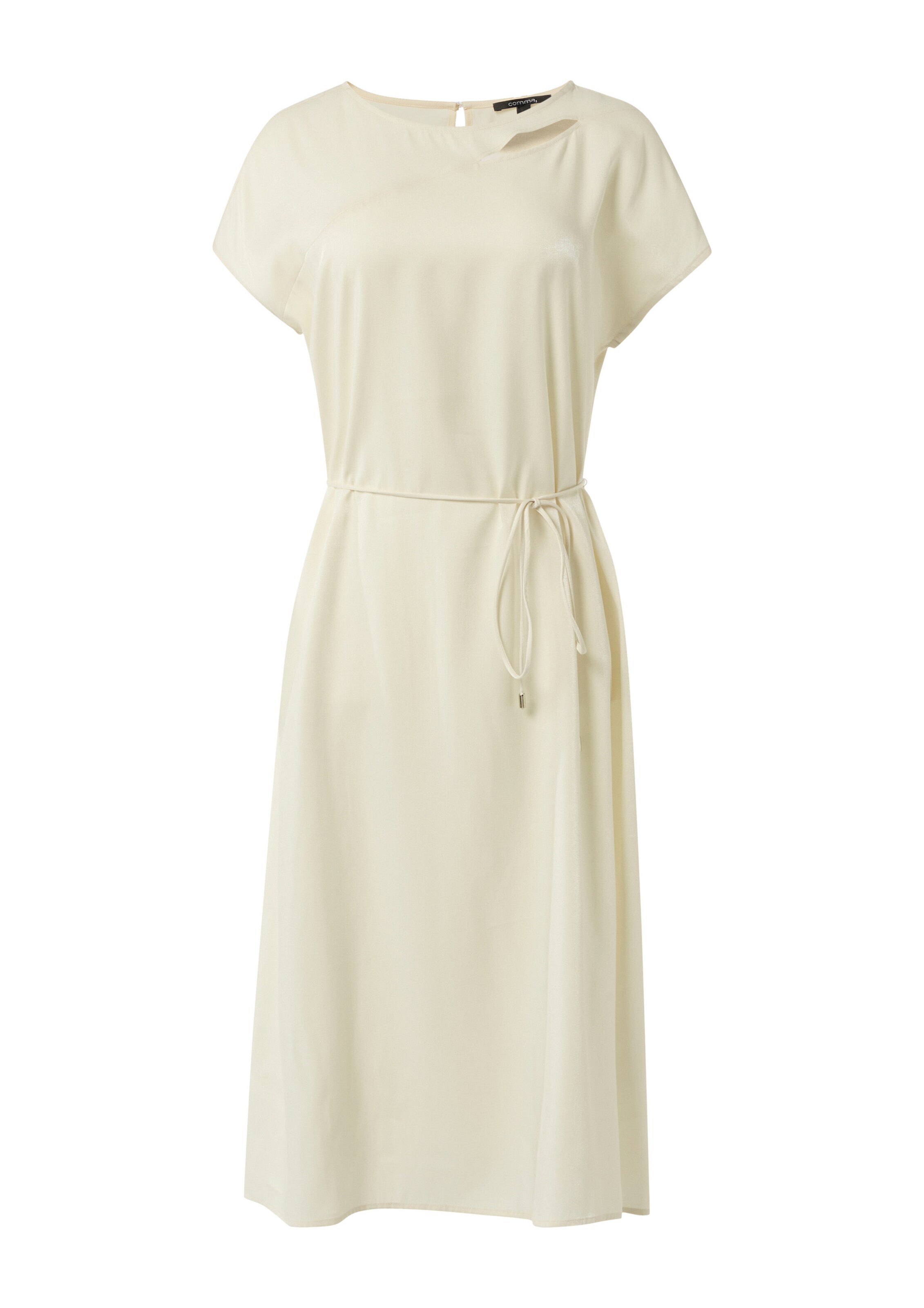 COMMA Kleid in Beige: Vorderseite