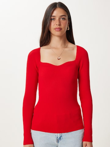 Happiness İstanbulPulover - crvena boja: prednji dio