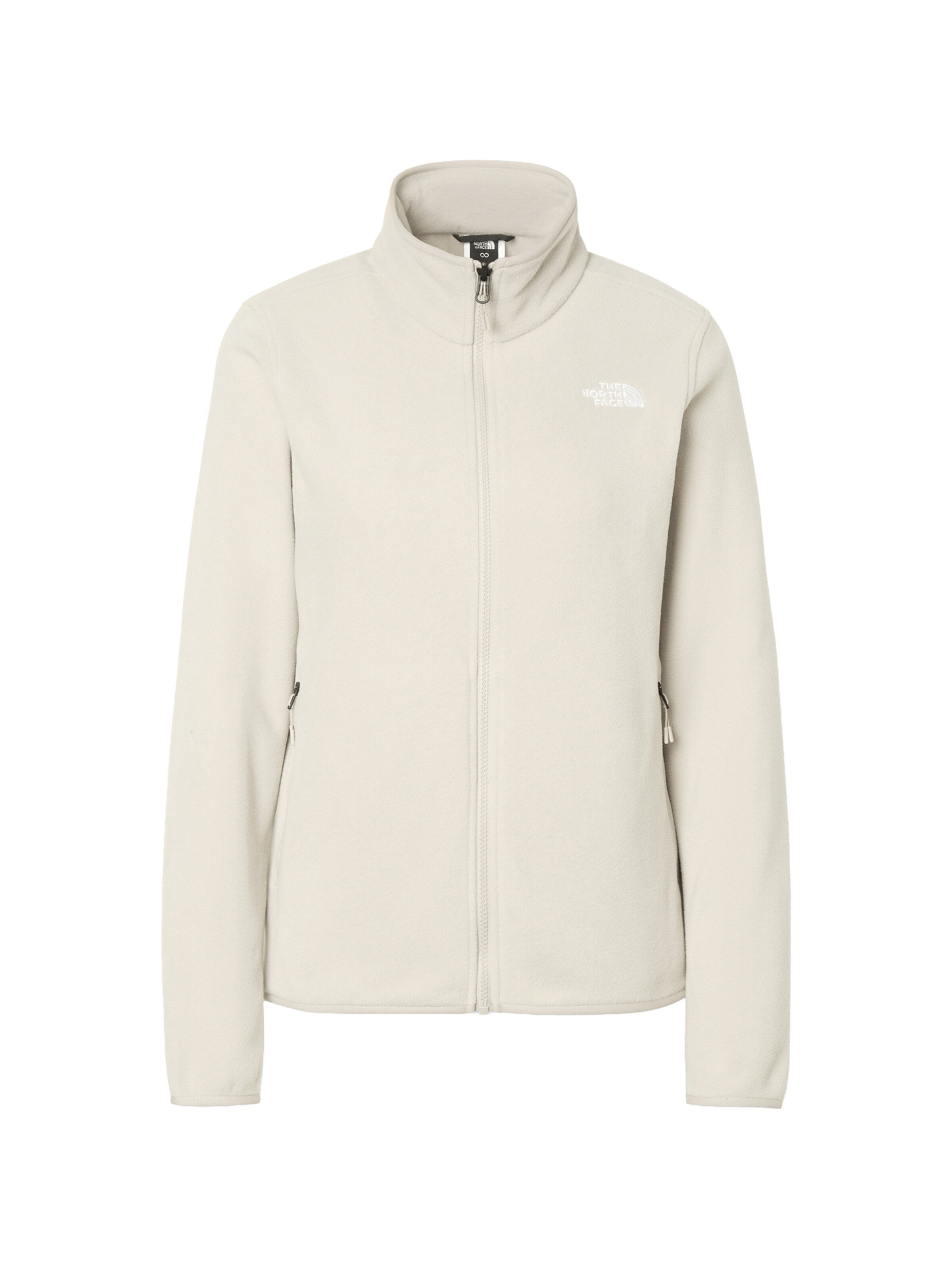 THE NORTH FACE Funkční fleecová mikina 'GLACIER' – šedá: přední strana