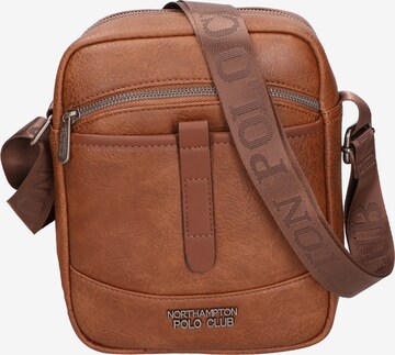 Northampton Polo Club Crossbody Bag in Brown: front