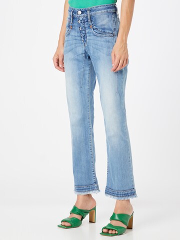 Herrlicher Bootcut Jeans 'Shyra' in Blau: predná strana