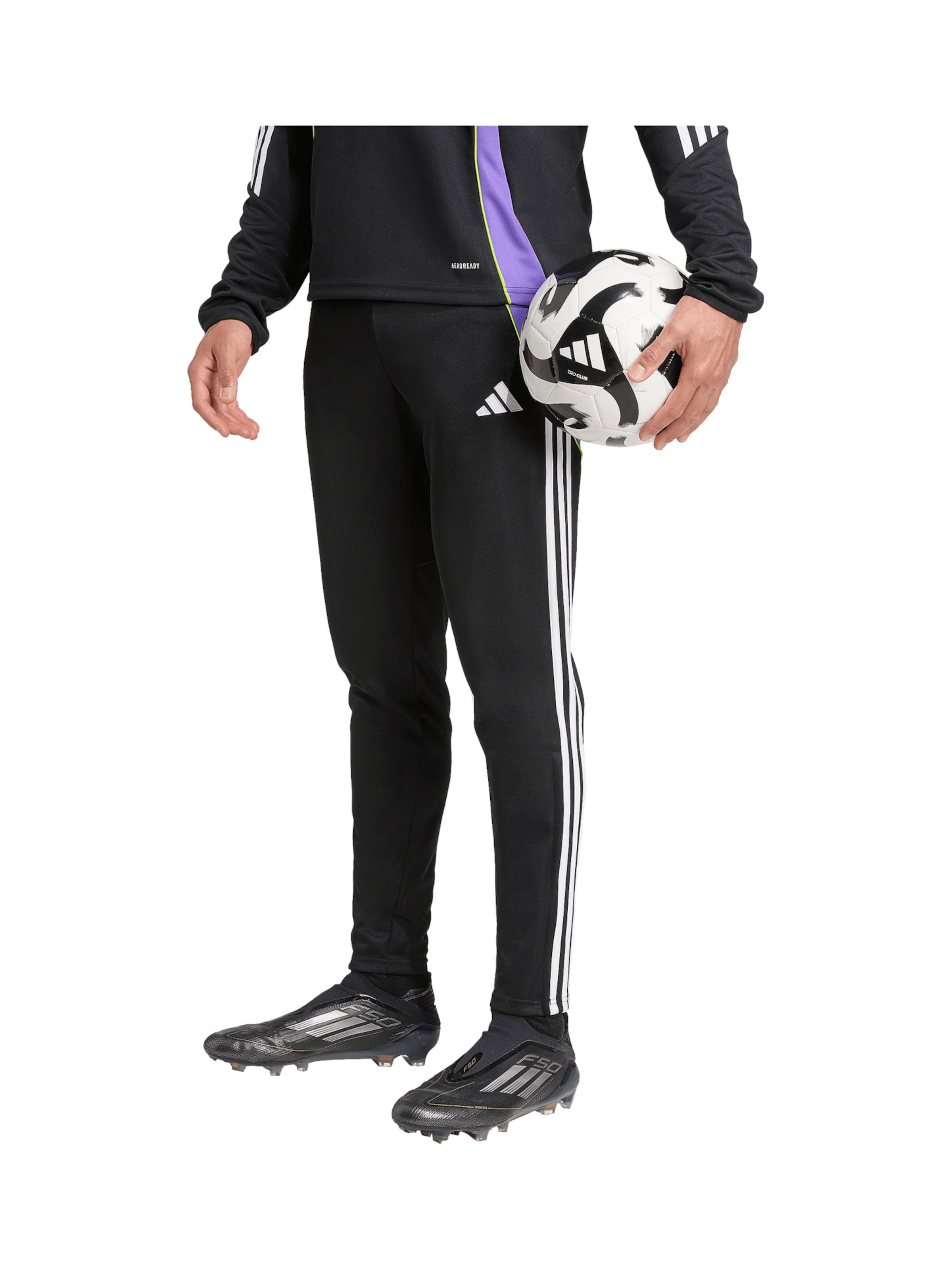 ADIDAS PERFORMANCE Slimfit Sporthose 'Tiro 24' in Schwarz