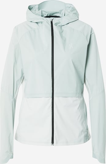 On Veste de sport en gris / gris clair / blanc, Vue avec produit