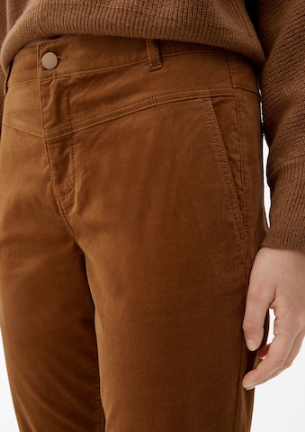 s.Oliver Regular Broek in Bruin