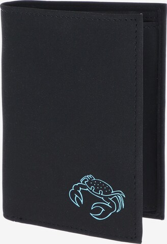 Porte-monnaies 'New Cryptan' OXMOX en noir : devant