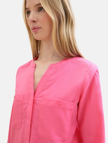 TOM TAILOR Blouse in Pink