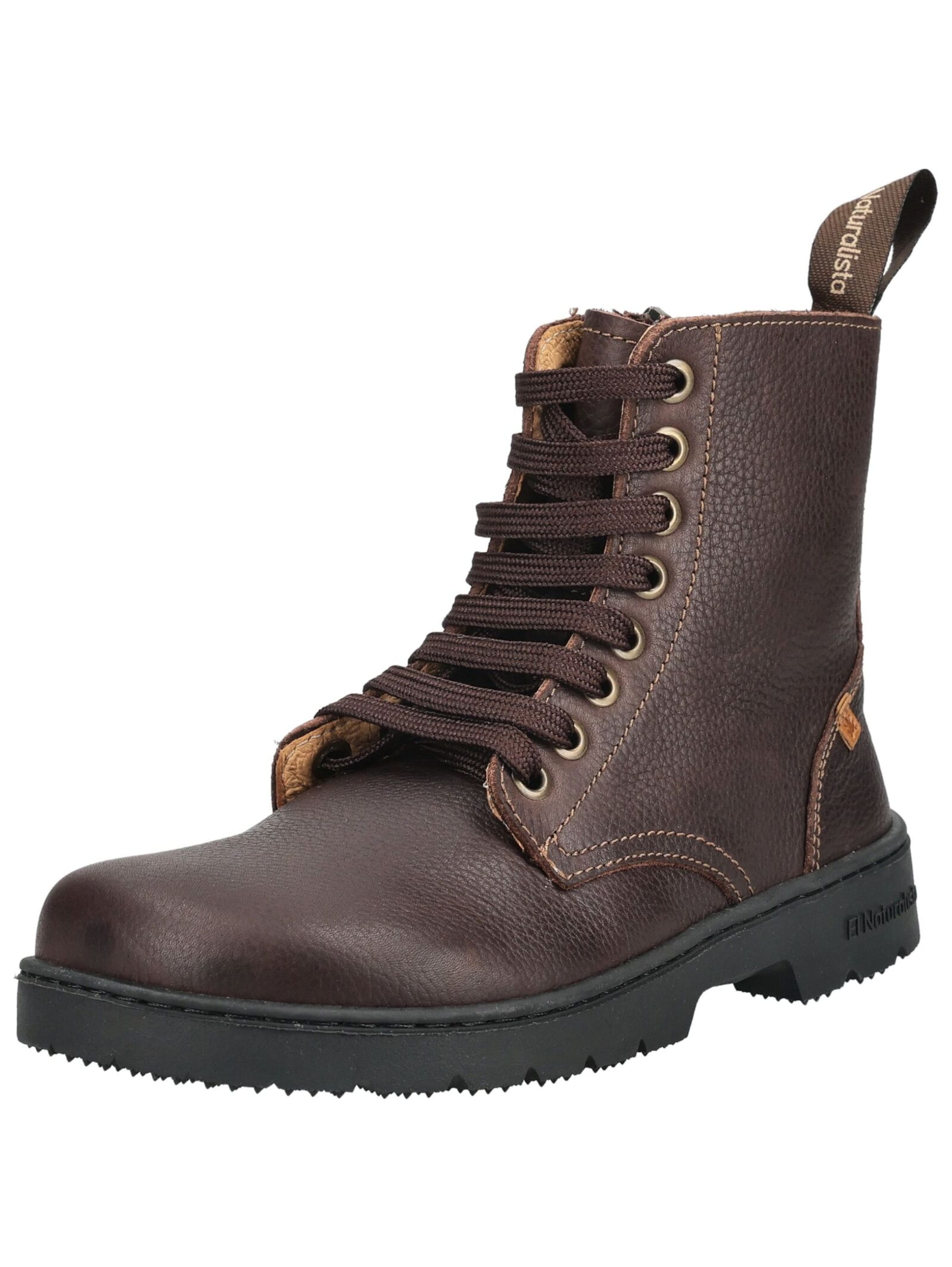 EL NATURALISTA Stiefelette in Braun: Vorderseite