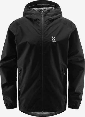 Haglöfs Outdoorjacke 'Betula GTX' in Schwarz: front