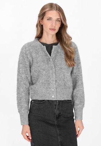Cardigan DreiMaster Vintage en gris : devant