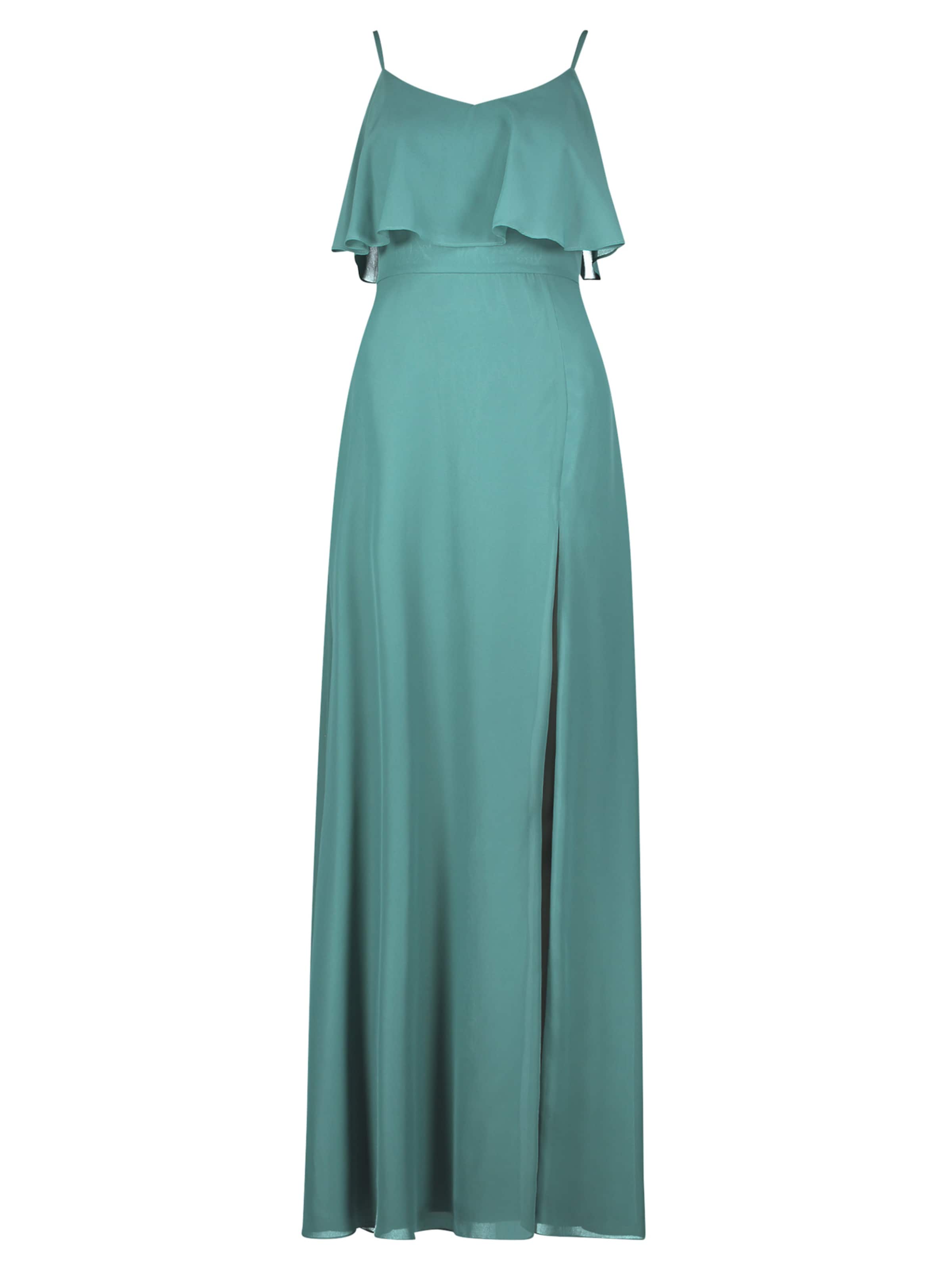 Abito da sera di Vera Mont in verde: frontale