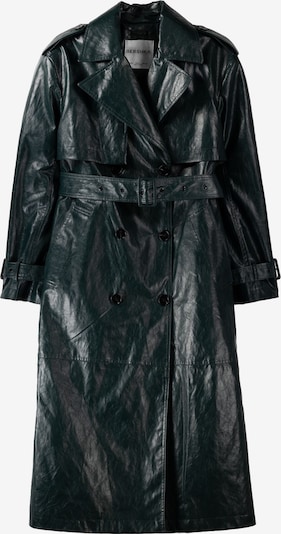 Bershka Between-Seasons Coat in Fir, Item view