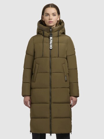 khujo - Sobretudo de inverno 'Miri 2' em verde