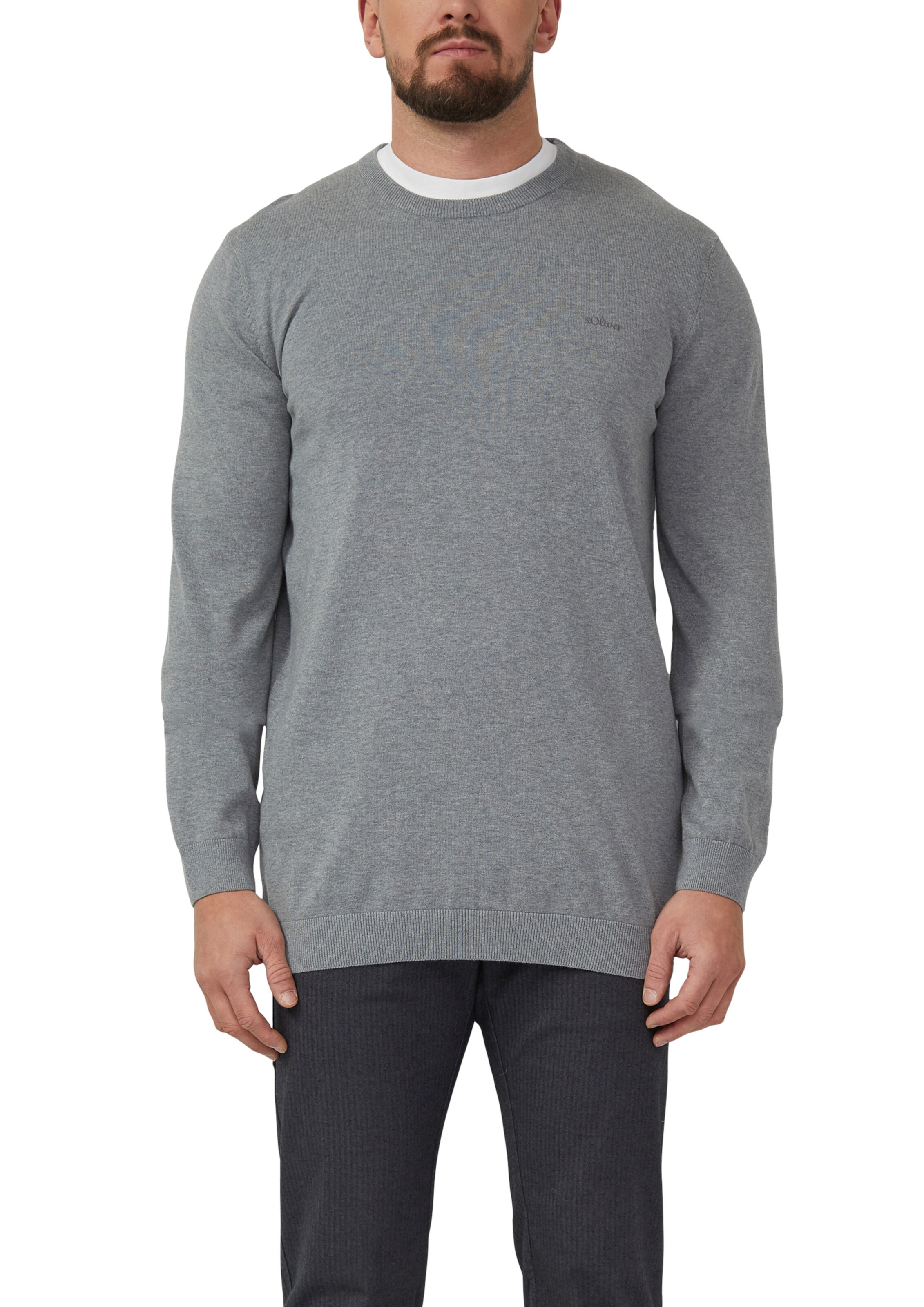 s.Oliver Pullover in Grau