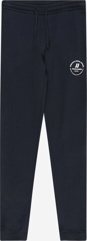 Jack & Jones Junior Дънки Tapered Leg Панталон 'GORDON' в синьо: отпред