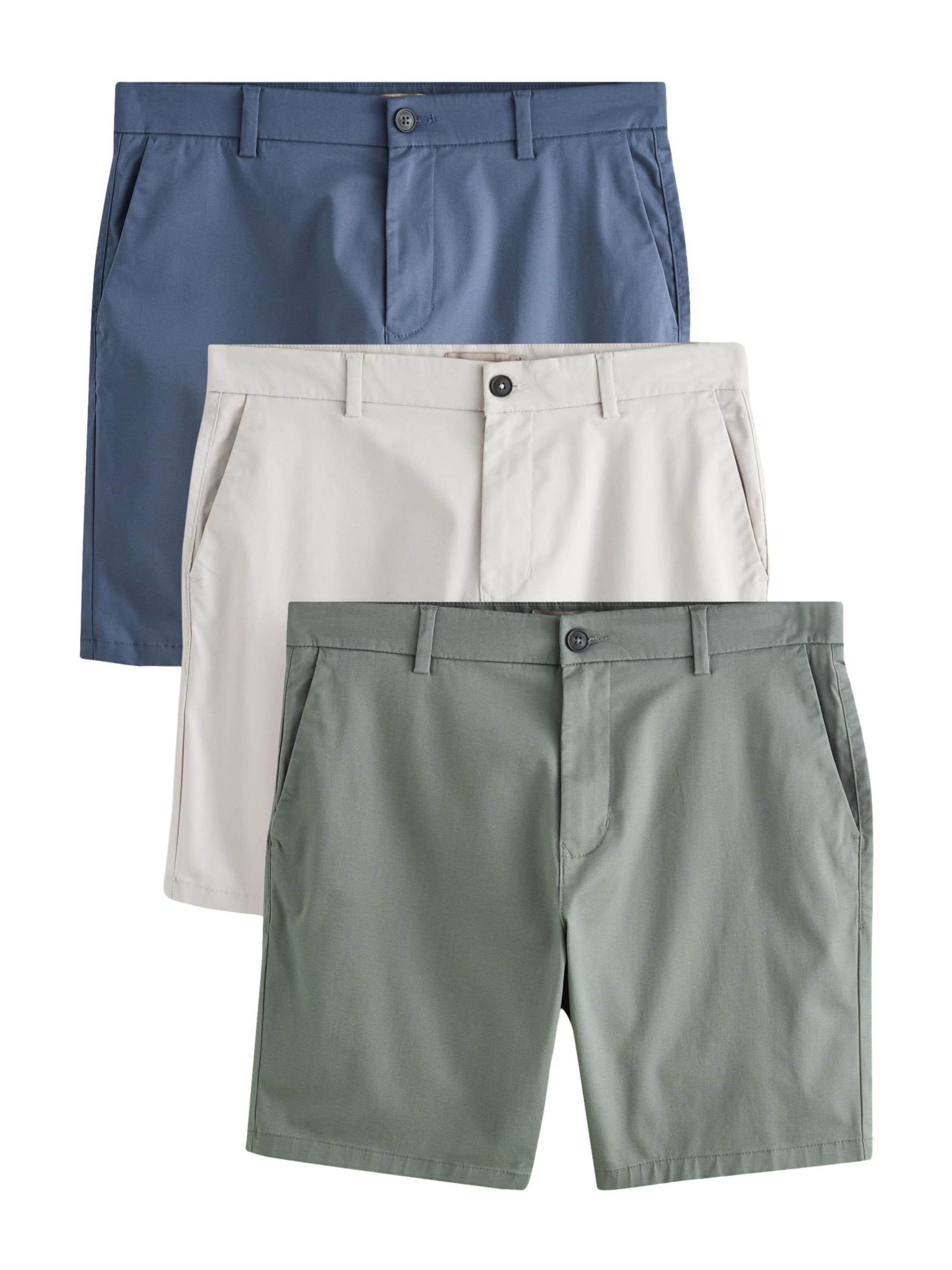 Next Regular Chino trousers in Blue: front