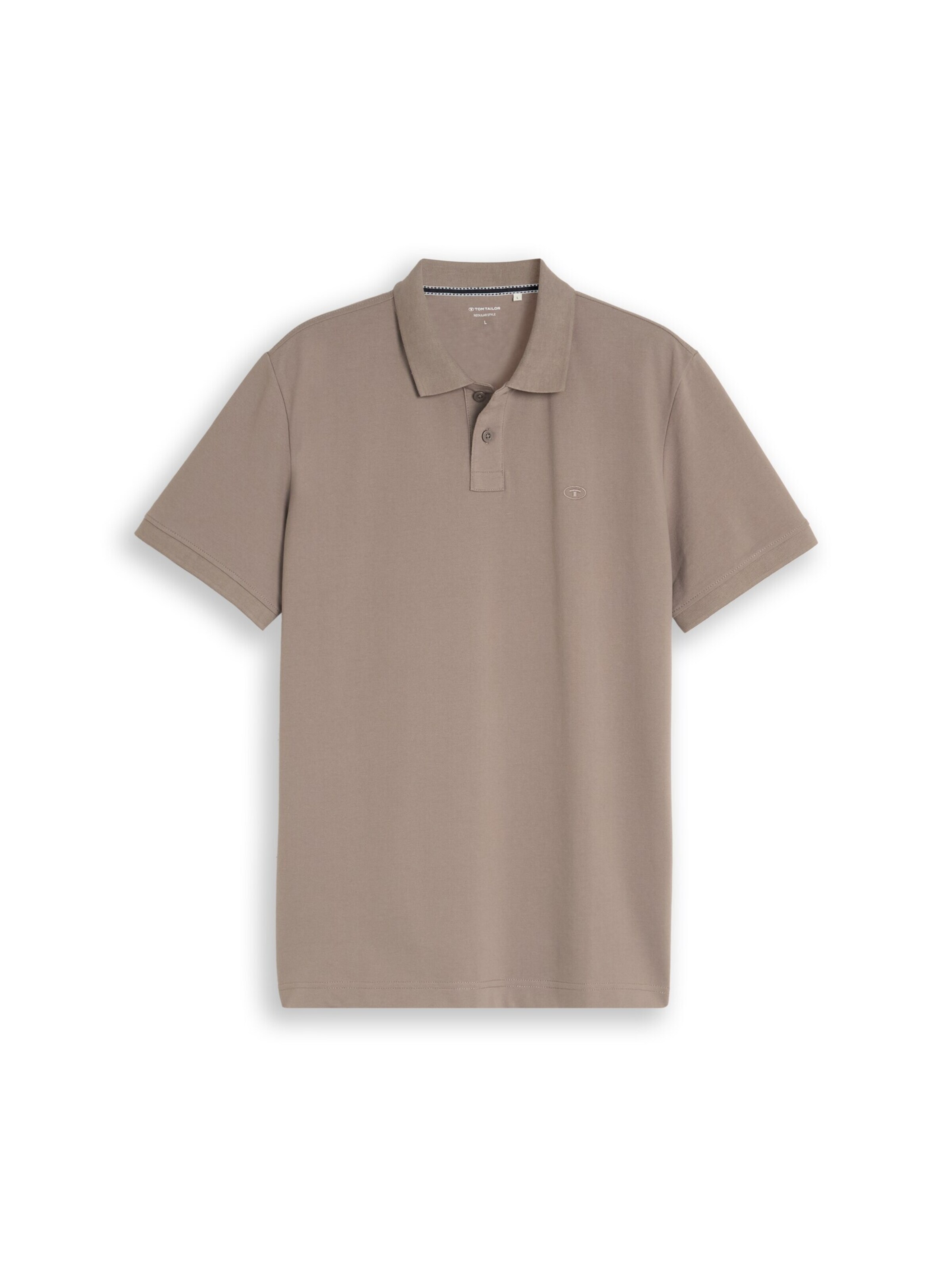 TOM TAILOR Shirt in Bruin: voorkant
