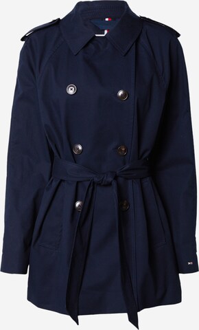 Manteau mi-saison TOMMY HILFIGER en bleu : devant