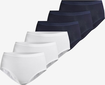 CON-TA Panty 'Feinripp' in Blue: front