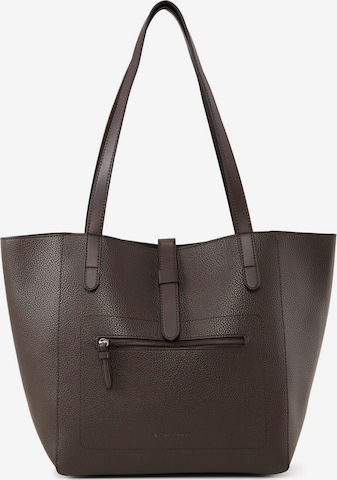 TOM TAILOR Shopper 'Flo' in Bruin: voorkant