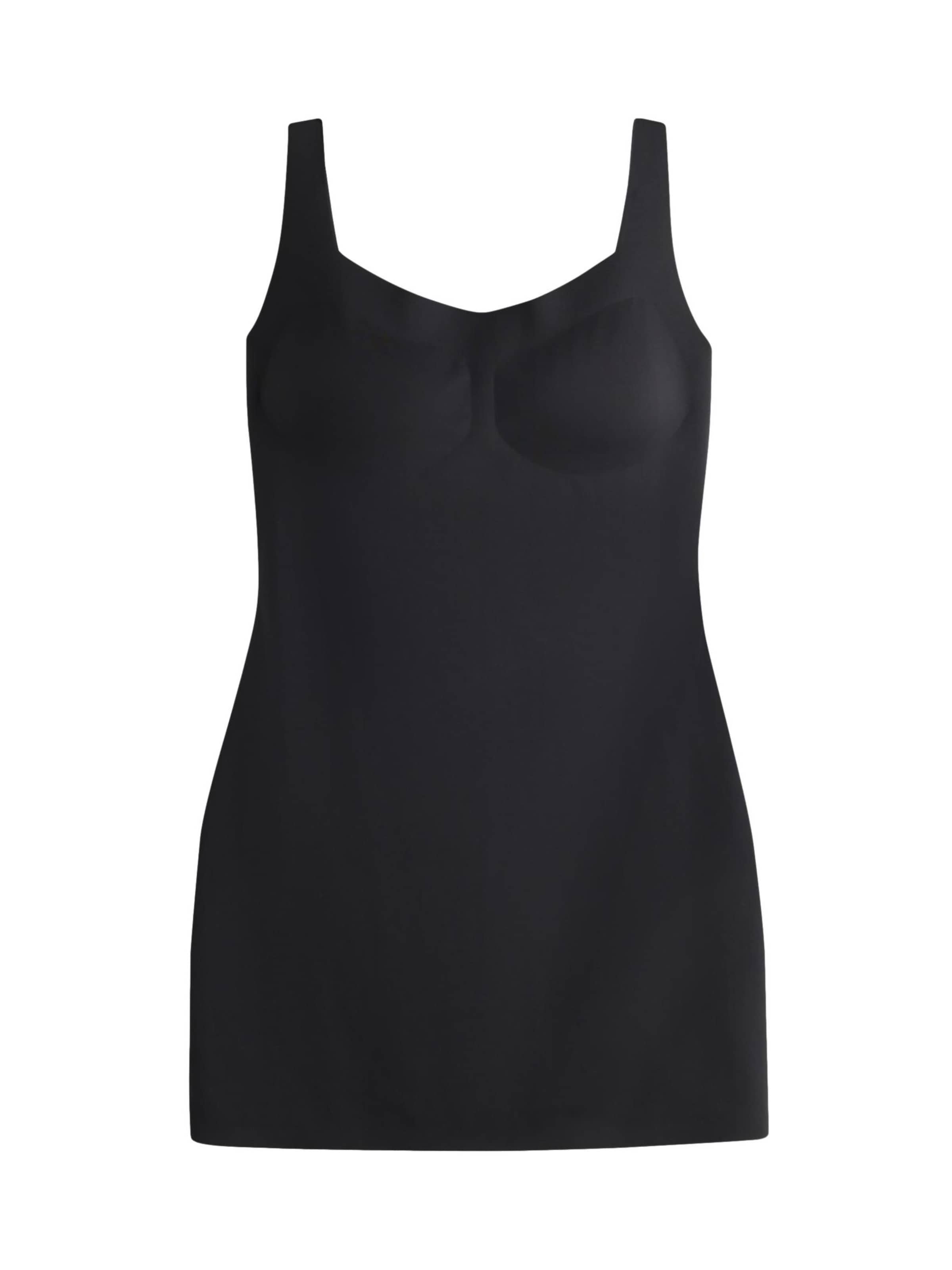 Robe gainante Next en noir : devant