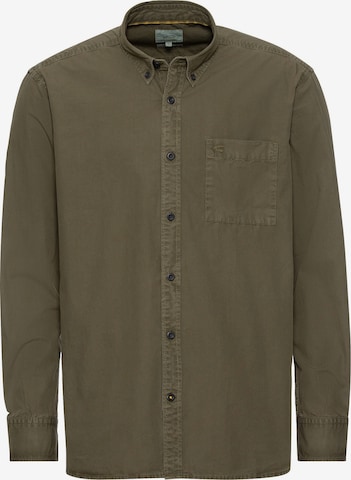 CAMEL ACTIVE Button Up Shirt in Green: front