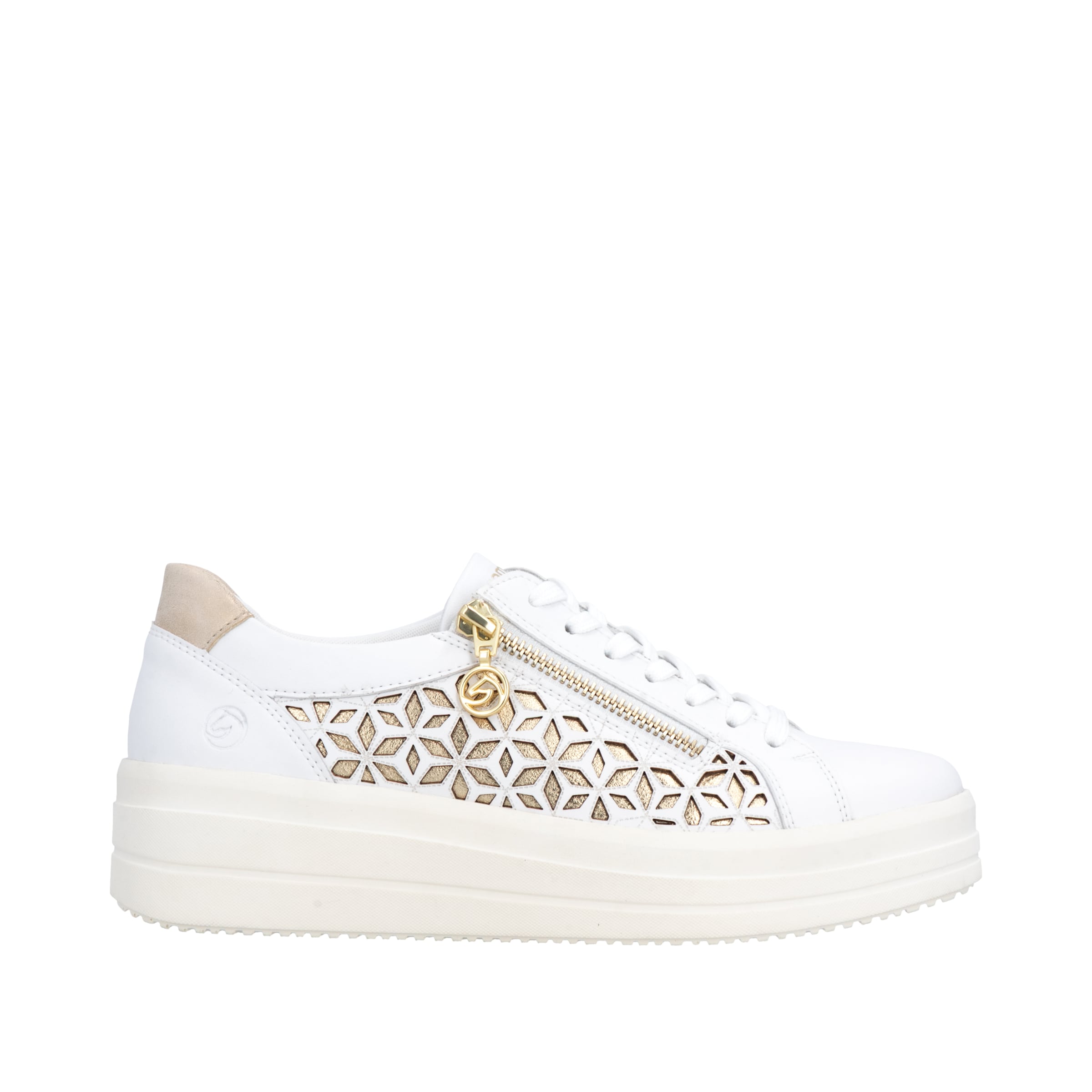 Baskets basses REMONTE en blanc