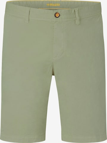 REDPOINT Regular Chino Pants in Green: front