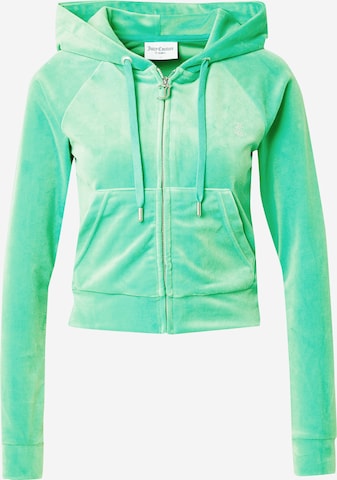 Veste de survêtement 'MADISON' Juicy Couture en vert : devant