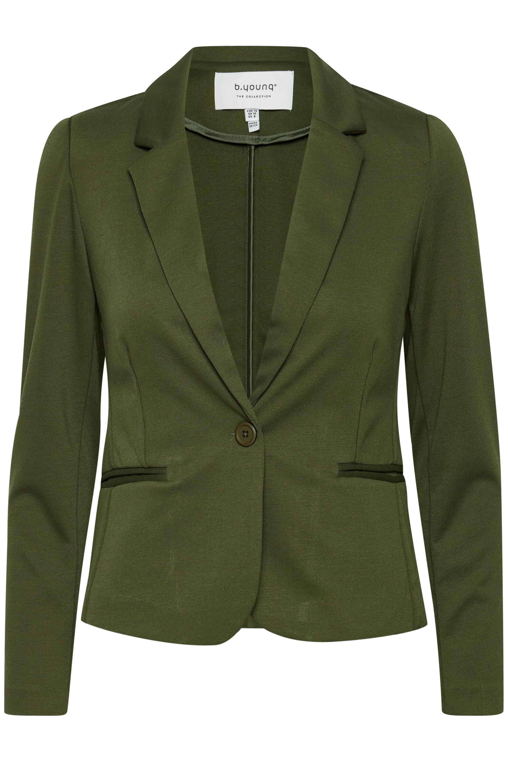 b.young Blazer 'Rizetta' i grøn: forside