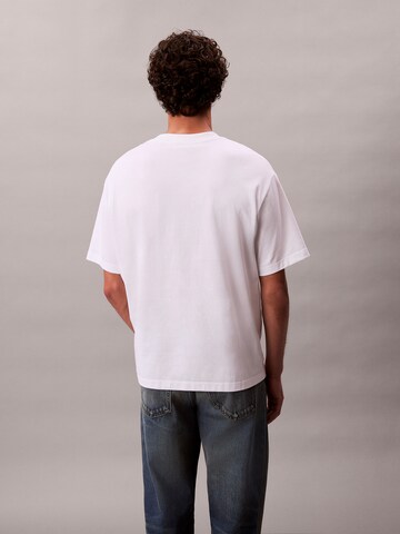 Calvin Klein Jeans T-shirt i vit