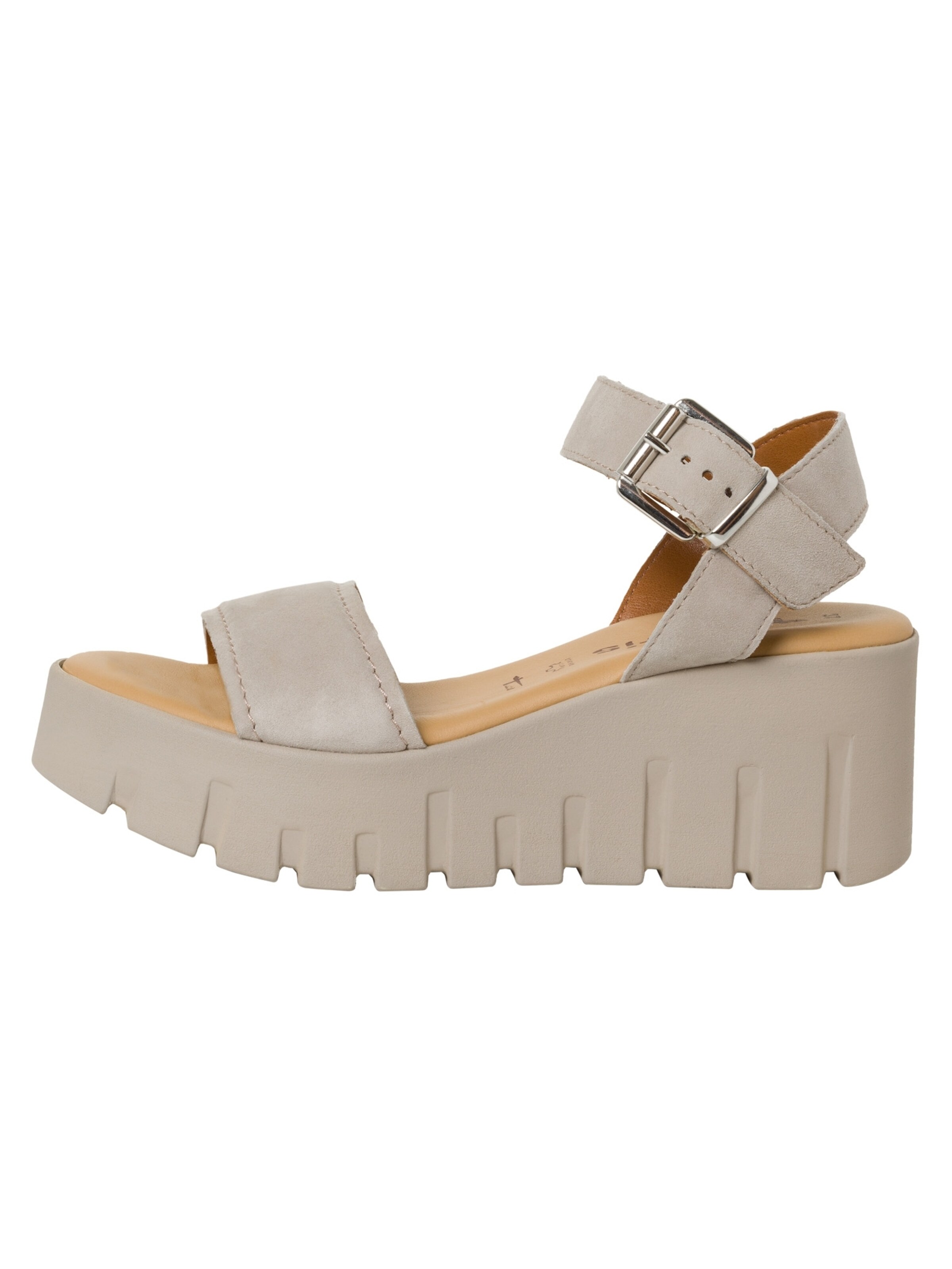 Tamaris Strap sandal in Beige