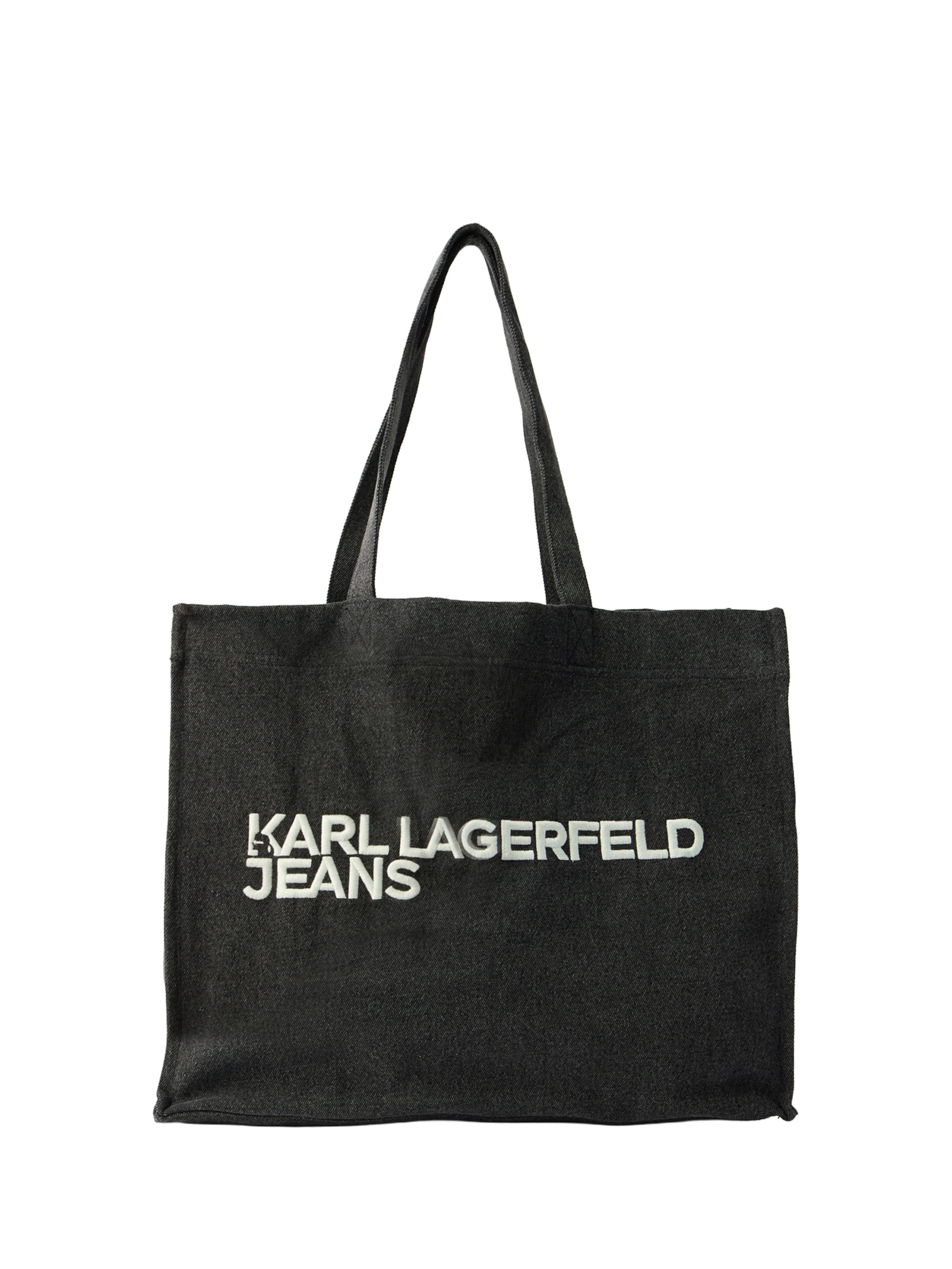 KARL LAGERFELD JEANS Ostoskassi värissä musta: etupuoli