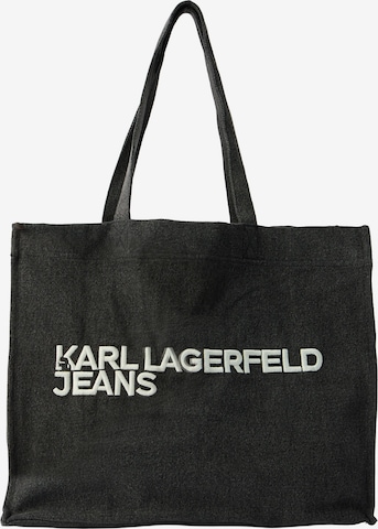 KARL LAGERFELD JEANS Ostoskassi värissä musta: etupuoli