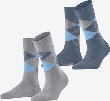 BURLINGTON Socks 'Everyday Argyle' in Grey: front