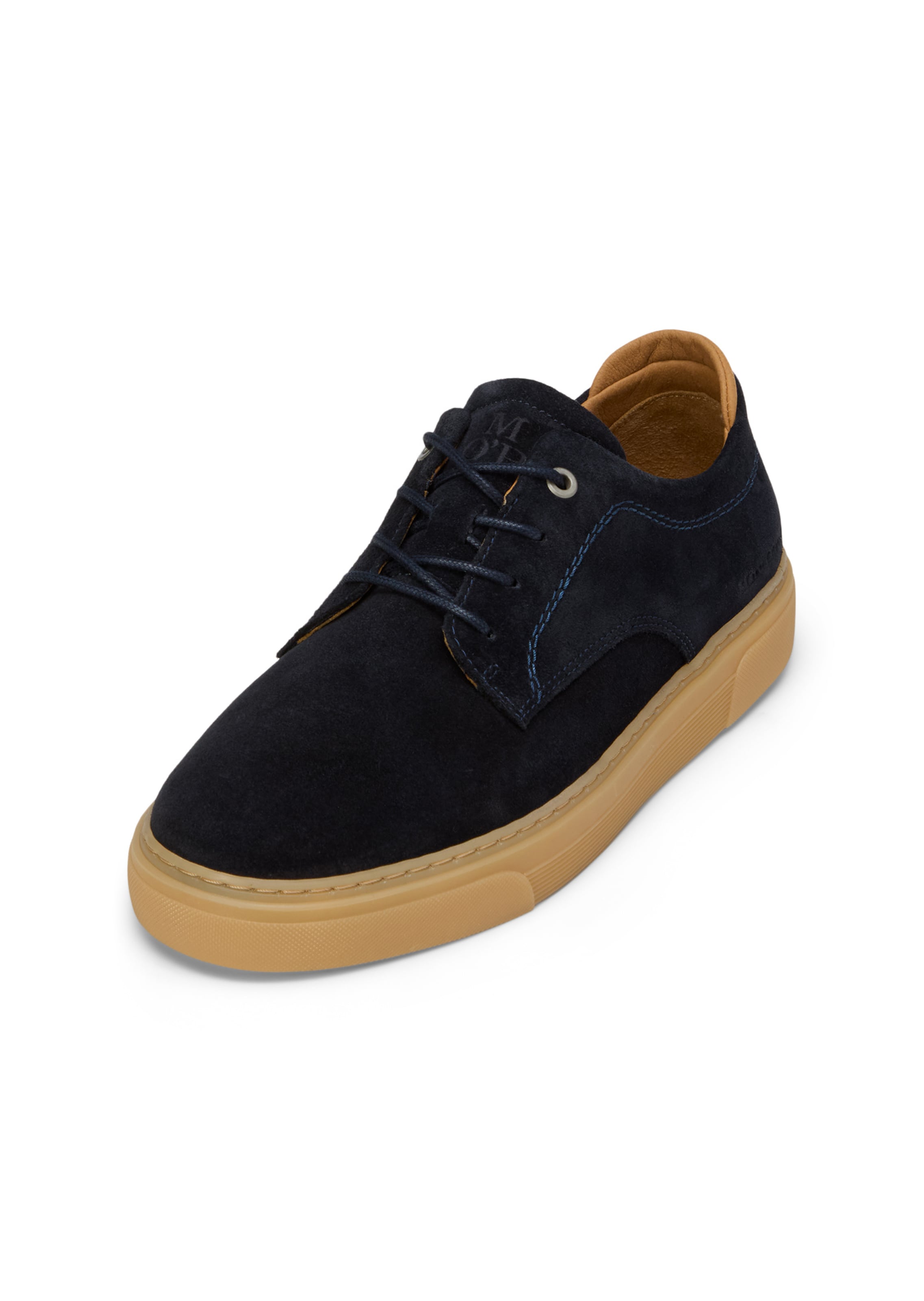 Marc O'Polo Schnürschuh in Blau: Vorderseite