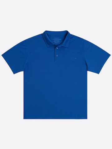 Mr Main Man Shirt 'Piqué Polo Shirt – Bright Blue' in Blue: front
