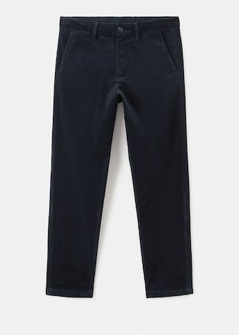 MANGO MAN Slim fit Pants 'Berdam' in Blue