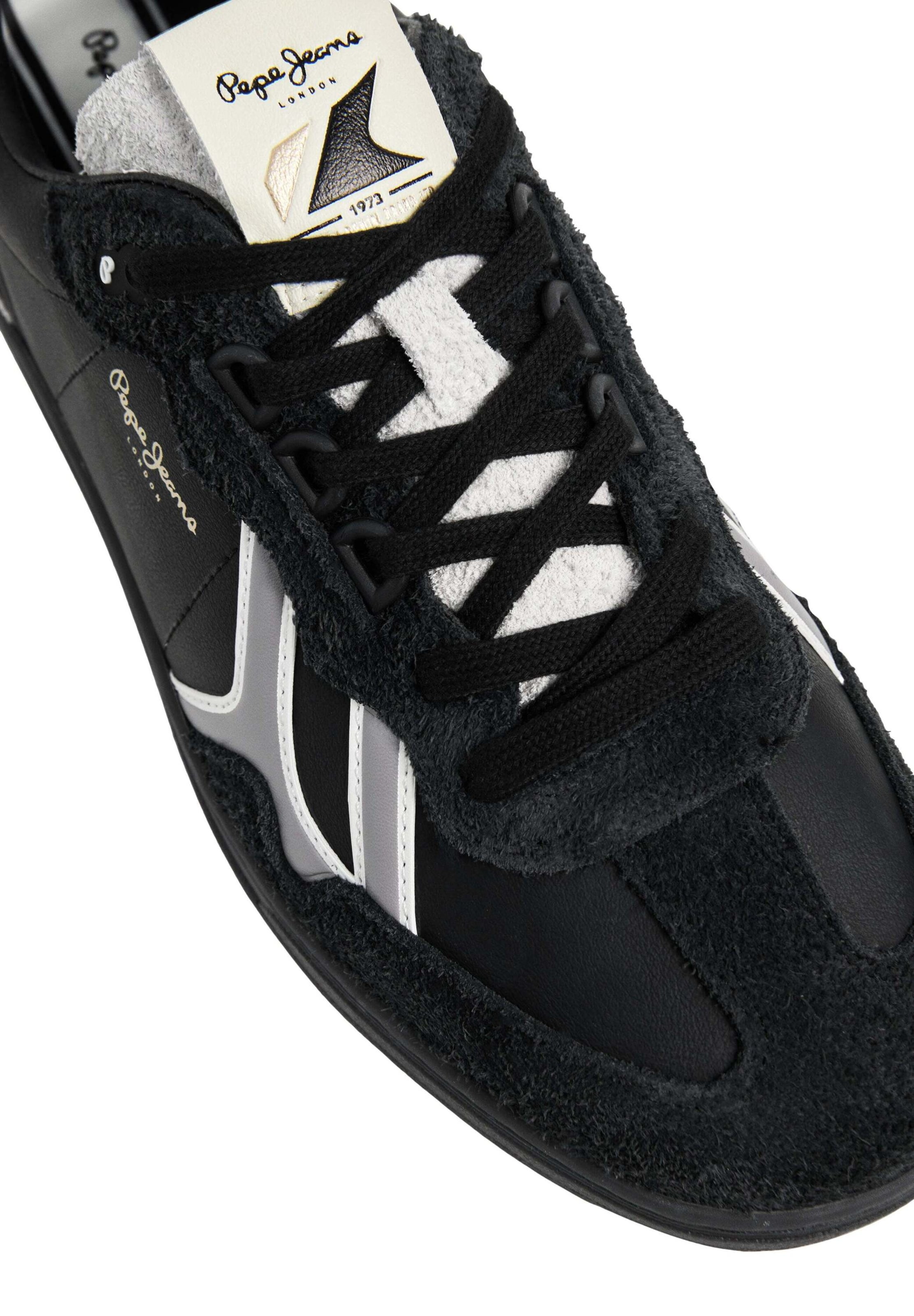 Pepe Jeans Sneaker 'Ball Road' in Schwarz