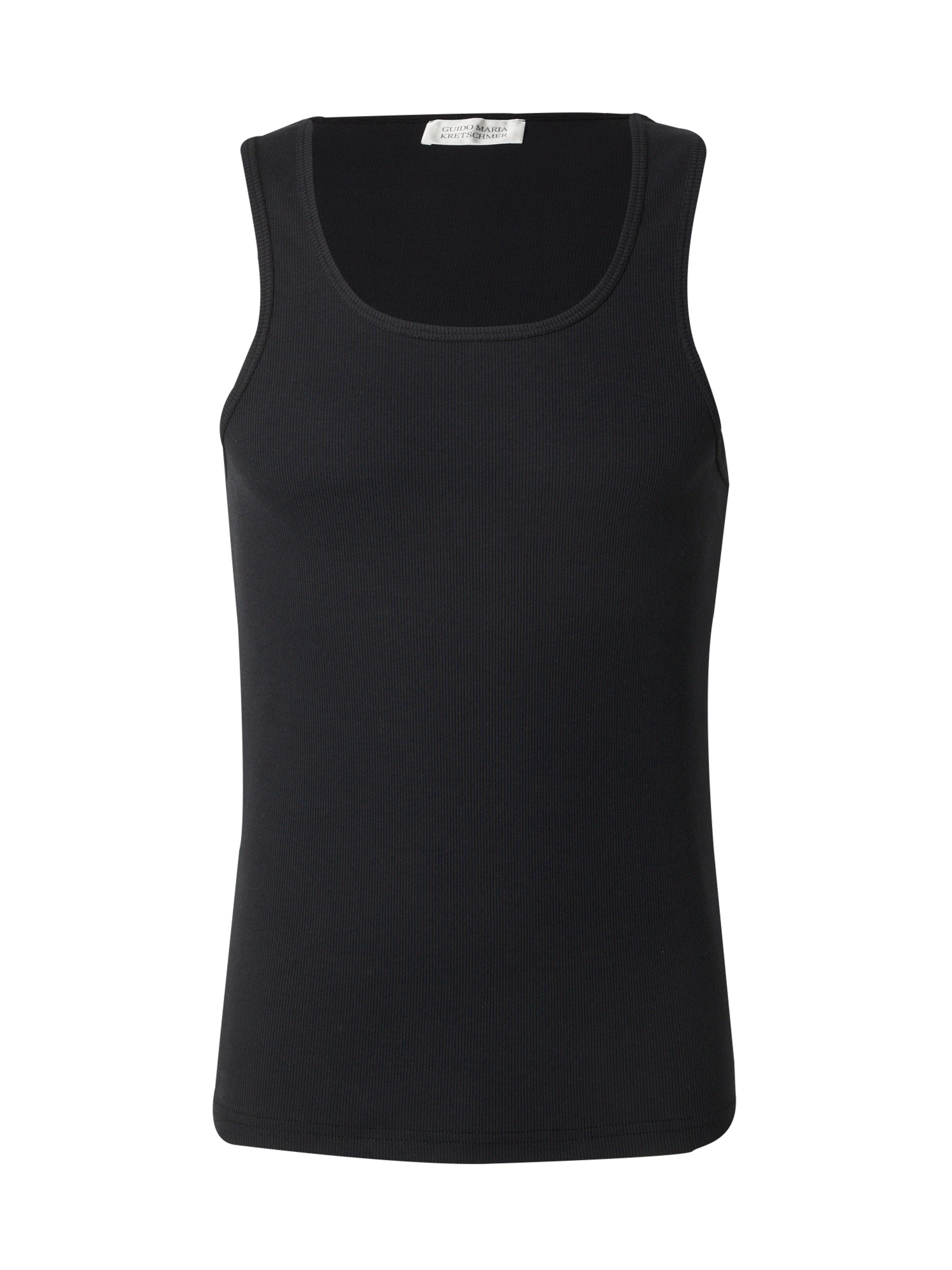 Guido Maria Kretschmer Men Shirt 'Dylan' in Zwart: voorkant