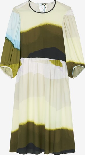 Marc O'Polo Kleid in beige / gelb / khaki / weiß, Produktansicht