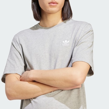 ADIDAS ORIGINALS Shirt 'Trefoil Essentials' in Grey