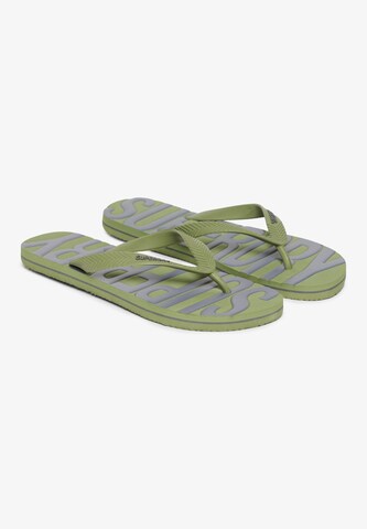 Superdry Teenslippers in Groen