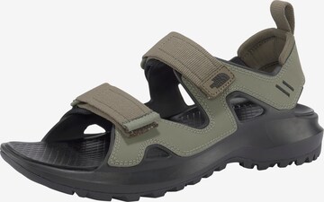 THE NORTH FACE Sandalen in Groen: voorkant